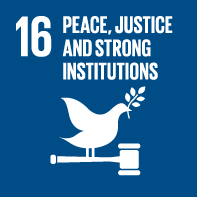PEACE, JUSTICE AND STRONG INSTITUTION