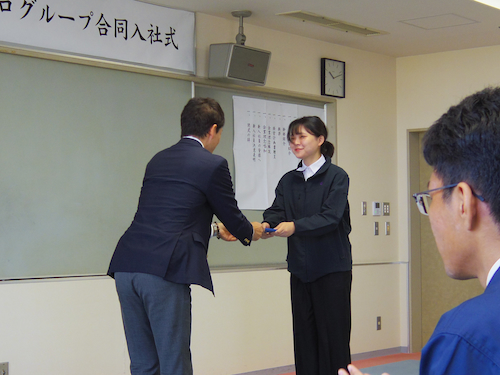 経営計画書のお渡し