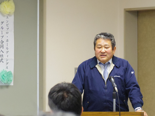 文勝副社長による閉会の辞