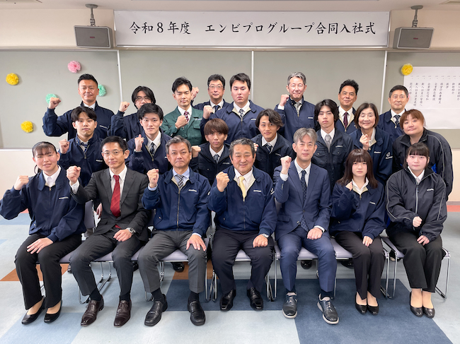 若手社員主導で2026年度グループ合同入社式を開催。次代のサーキュラーエコノミーを担う10名が始動